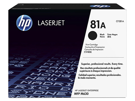 کارتریج تونر لیزری اچ پی مدل HP 81A LaserJet Toner Cartridge