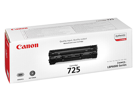 کارتریج تونر کانن مدل Canon 725 Toner Cartridge