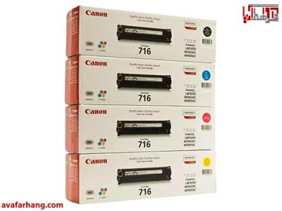 Canon 716 Color Toner Cartridge کارتریج تونر رنگی کانن