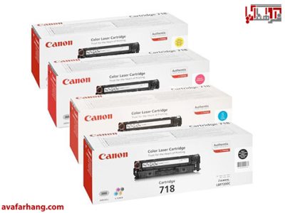 Canon 718 Color Toner Cartridge کارتریج تونر رنگی کانن