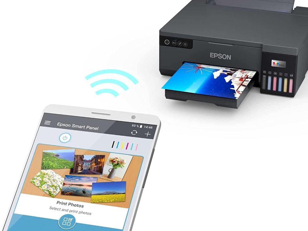 Epson Eco Tank L8050 Wireless Colour Home Inkjet Printer